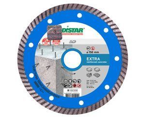 Алмазный отрезной диск DISTAR TURBO EXTRA 150&times;22.23 мм, турбо, 9 мм