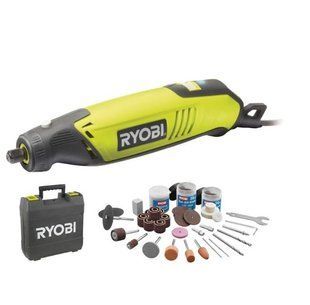 Гравер 150Вт, аксесуари 115 шт., Ryobi. EHT150V