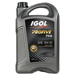 Моторное масло Igol Profil F 948 5W-20 5 л, синтетическое