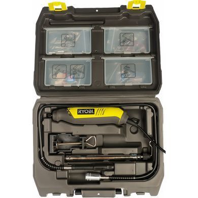 Гравер 150Вт, аксессуары 115 шт., Ryobi. EHT150V