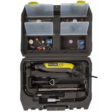 Гравер 150Вт, аксессуары 115 шт., Ryobi. EHT150V