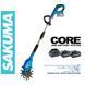 Аккумуляторный культиватор SAKUMA CR1521-CORE SET224SB, 21 В, 400 Вт, 15 см, 2&times;4 А&middot;ч