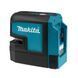 Лазерний лінійний нівелір Makita SK105DZ червоний лазер, 25 м, CXT 12V MAX