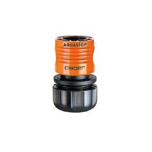 Конектор Claber 3/4" AquaStop для поливального шланга, ок