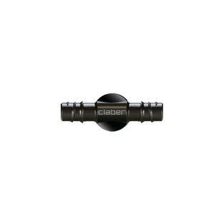 Ниппель 6 мм Claber для капельной трубки 1/4", 10 шт