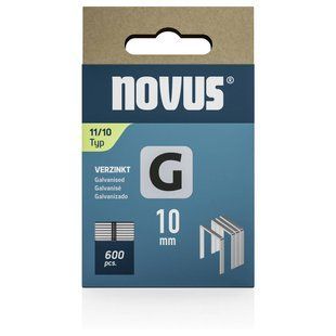 Скоби для степлера NOVUS STAPLES G 11 10 мм для плівок (600 шт)