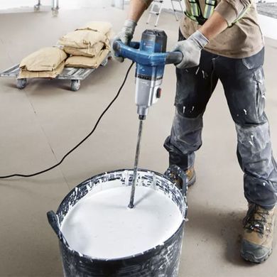 Строительный миксер Bosch Professional GRW 140, 1400 Вт, 2 скорости, M14