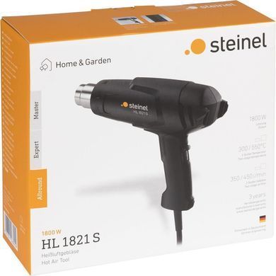 Фен технический 1800 Вт, 300&ndash;550 &deg;C, STEINEL HL 1821 S (068929)