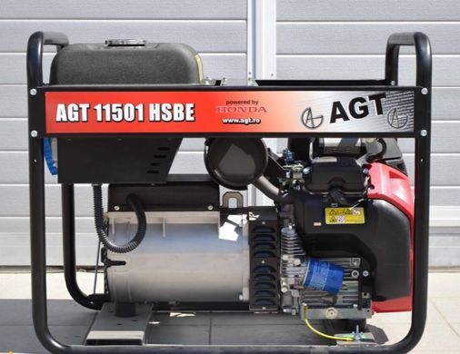 Бензиновый генератор AGT 11501 HSBE R16