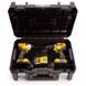 Набір з двох акумуляторних безщіткових інструментів DeWALT DCK2110L2T