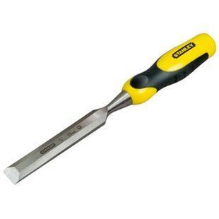 Стамеска STANLEY "DynaGrip" : L=159 мм, лезвие W=32 мм