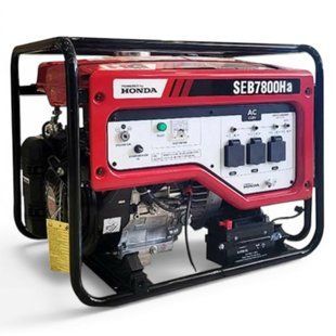 Бензиновий генератор Daishin SEB7800HA &ndash; 6,1/6,6 кВт, 220 В, Honda GX390H2