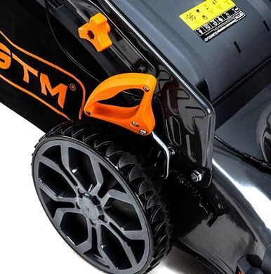Газонокосарка акумуляторна GTM BLM48-SP KIT, 48 см, самохідна, 18+18 В, 2 АКБ
