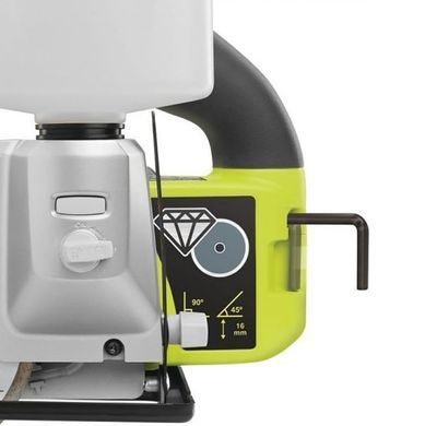 Плиткоріз акумуляторний 18В ONE+ 102мм система подачі рідини Ryobi LTS180M 5133000154