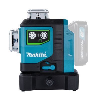 Лазерний лінійний нівелір Makita SK700GD, зелений лазер 360&deg;, 3 площини, IP54, &plusmn;2 мм/10 м