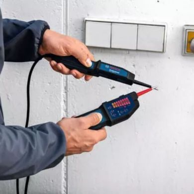 Тестер напруги Bosch GVT 1000-15 Professional, цифровий, до 1000 В, IP65