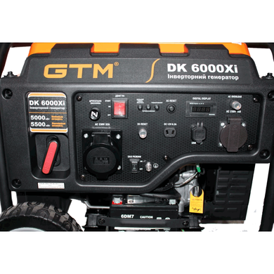 Інверторний Генератор GTM DK6000Xi (5.0 кВт)