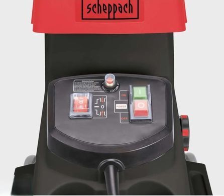 Подрібнювач гілок Scheppach GS60, 2,8кВт,230В/50Гц, діаметр гілок 45мм, 20кг