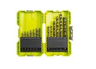 Набор сверл по металлу HSS, 19 шт., 2&ndash;10 мм, Ryobi. RAK19HHS2 (5132004390)