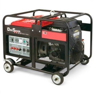 Бензиновий генератор Daishin SGB12000HSa &ndash; 9/10 кВт, 220 В, Honda GX630