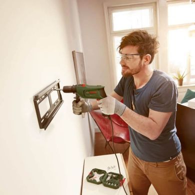 Дрель ударная Bosch EasyImpact 600, 600 Вт, 3000 об/мин, в кейсе