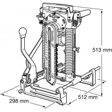 Пазорез Makita 7104L, 1140 Вт, глубина долбления 155 мм, длина паза 130 мм