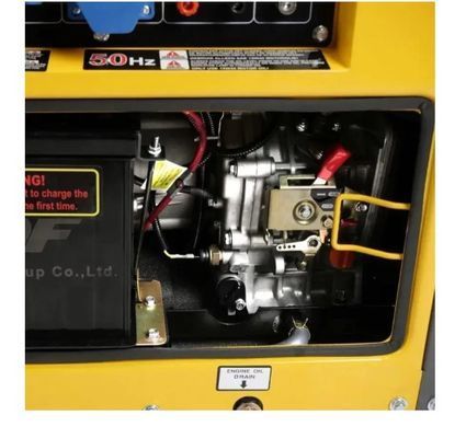 Генератор дизельный бесшумный 6,5 кВА, Valkenpower DG6500SE