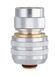 Коннектор Claber 3/4" для поливочного шланга AquaStop, металл