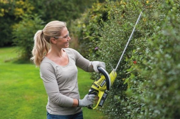 Ножницы для живой изгороди аккумуляторные Ryobi OHT1855R X 18В ONE+, 550 мм, 22 мм