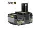 Аккумуляторная батарея 18В ONE+, 6,0 Ач, без упаковки, Ryobi. RB1860XU (5133005436U)