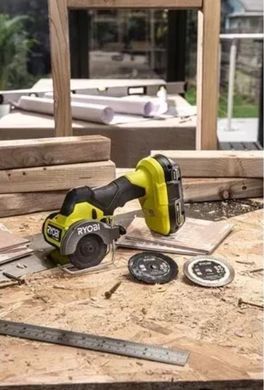Аккумуляторная дисковая пила 18В ONE+, 76мм, бесщёточная, Ryobi RCT18C-0