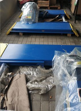 Подъемник ножничный электрогидравлический 3 т GTM QJYJ30E-ZW, 220 В