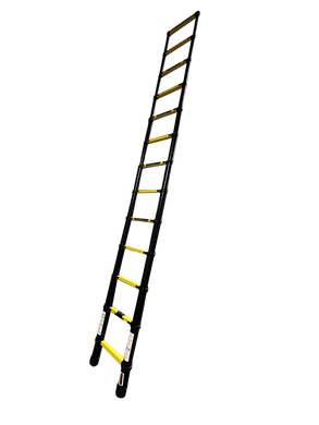 Лестница телескопическая GTM 1x13 3.8 м, алюминиевая, 150 кг