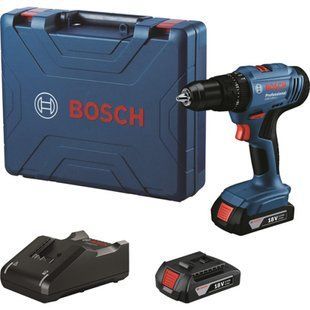 Акумуляторний ударний дриль-шуруповерт Bosch Professional GSB 183-LI 18 В, 56 Нм