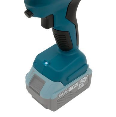 Пістолет для герметика PROFI-TEC PCG20BL, 2&times;4.0 А&middot;г, ЗП, кейс