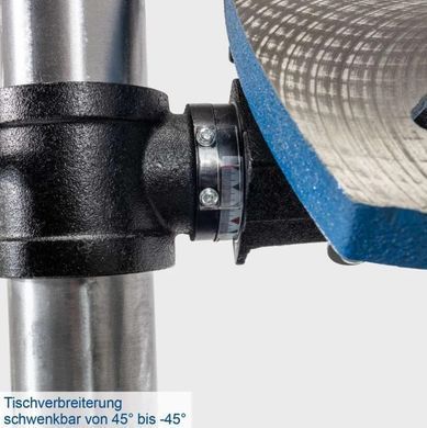 Сверлильный станок Scheppach DP18 Vario, 0,55 кВт, 230В/50Гц, 440-2580 об/мин, патрон 16 мм