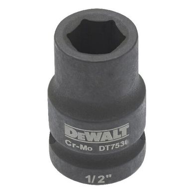 Головка торцева ударна IMPACT 1/2, 19 мм DeWALT DT7537