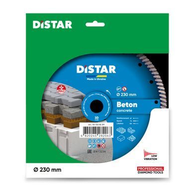 Круг алмазный отрезной Turbo 230x2,6x9x22,23 Beton