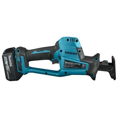Аккумуляторная ножовка Makita DJR189RTJ 18В, ход 22 мм