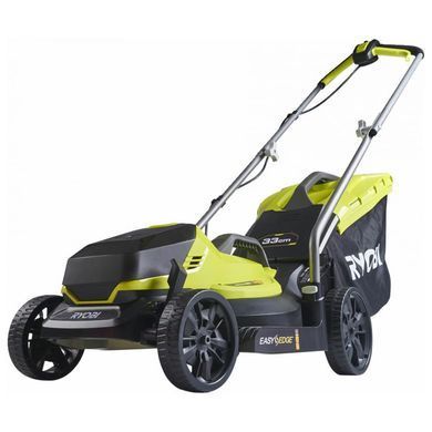 Аккумуляторная газонокосилка 18В ONE+, 33см, Ryobi OLM1833B (5133004305)