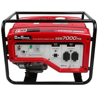 Бензиновый генератор Daishin SGB7001Ha &ndash; 5/5,5 кВт, 220 В, Honda, ручной старт