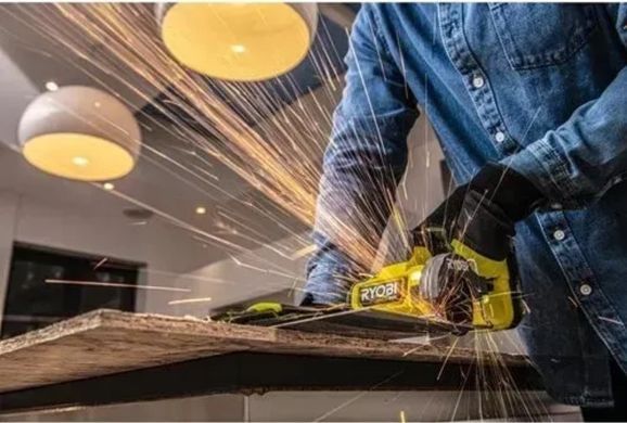 Аккумуляторная дисковая пила 18В ONE+, 76мм, бесщёточная, Ryobi RCT18C-0