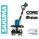 Аккумуляторный культиватор SAKUMA CR3021-CORE SET, 21 В, 600 Вт, 30 см, 2&times;4 А&middot;ч