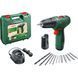 Аккумуляторный шуруповерт Bosch EasyDrill 1200, 12 В, 30 Нм, 2 АКБ