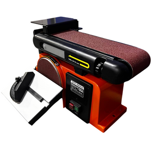 Шліфувальний верстат GTM MM491GL 370 Вт, диск 150 мм, стрічка 100&times;915 мм