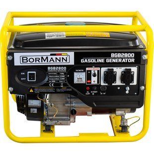 Бензиновий чотиритактний генератор 2,3 кВт, BORMANN BGB2800