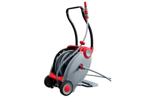 Катушка-тележка со шлангом Holzmann WSR40PRO, 40+2 м, 1/2"