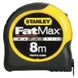 Рулетка STANLEY "FatMax" : L= 8 м x 32 мм. пластиковий ергоном. корпус, магнітний наконечник