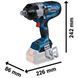 Аккумуляторный ударный гайковерт Bosch GDS 18V-1600 HC Professional 18 В, 1600 Нм, 3/4"