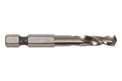 Сверло по металлу HSS-G, DIN 3126, с шестигранным хвостовиком 6 мм